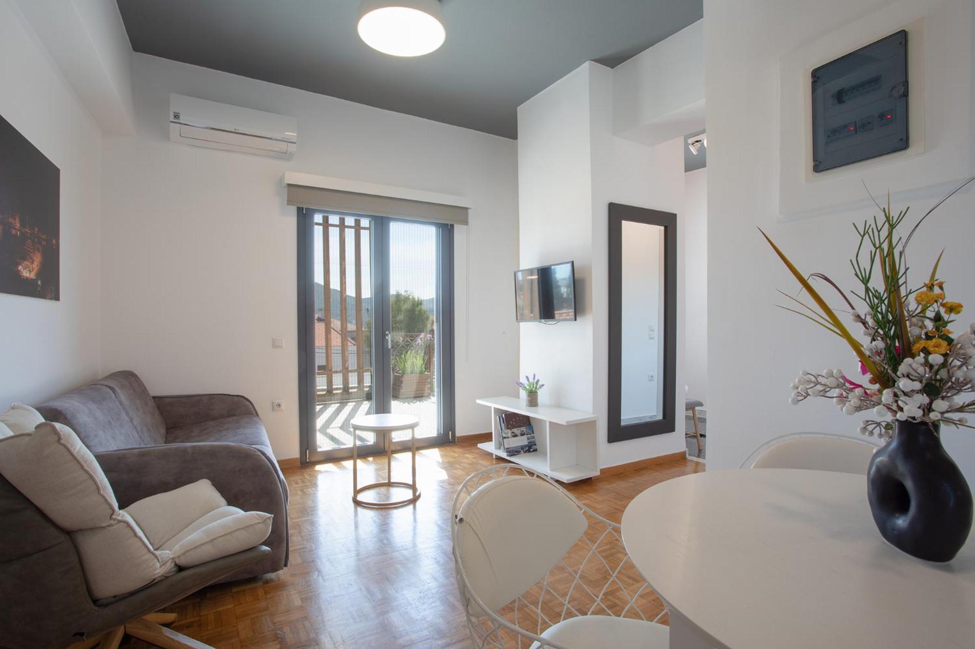 Aonia Luxurious Modern Boutique Apartments Chalkida Bagian luar foto